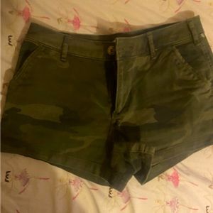Camouflage shorts
